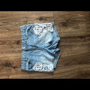 jean shorts